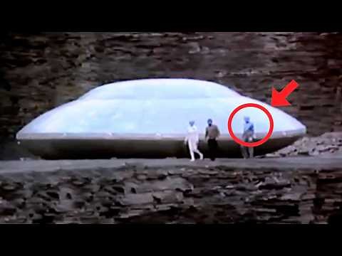 An Alien Mothership's Landing Was Filmed From a Restricted Zone! Footage Shocked Everyone!