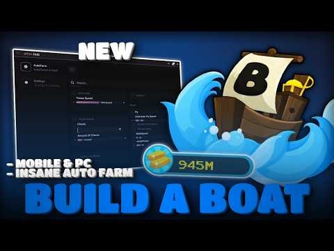 NEW Build a Boat For Treasure OP Script *NO KEY* - Auto Farm Gold, Auto Chests, Auto Build & More..