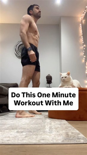 Do This One Minute Workout With Me. Simple Exercises At Home