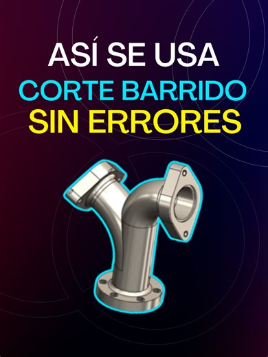 Domina el Corte Barrido en SolidWorks como un Pro