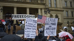 'Judgment Day': See the protest against Michigan's stay home order at the Capitol