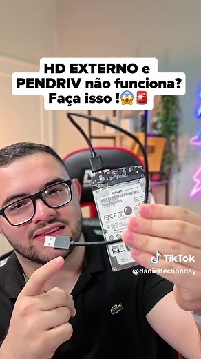 Soluções para PC não reconhecer HD ou Pendrive