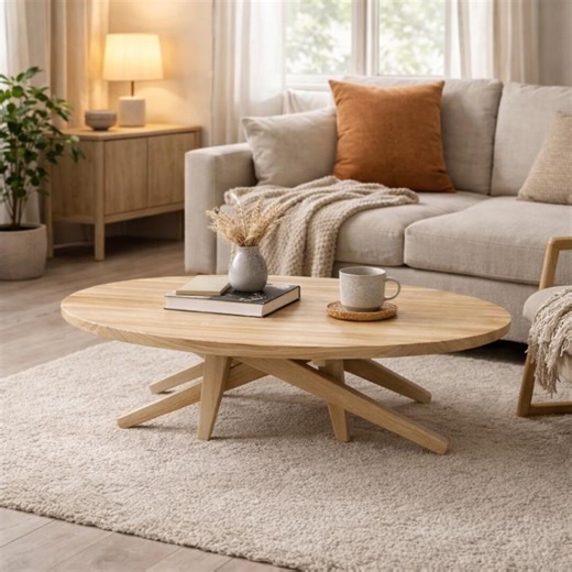 Oval Coffee Table: Adjustable Height Lift Top Ash Dining Transformer Table - Etsy