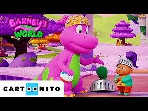Learning to Say No | Two Games at Once 🎲🎈 | Barney's World | Cartoonito