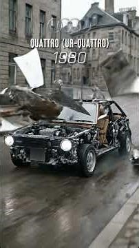 Audi Evolution 1910–2025 | From the First Car to the Electric Future