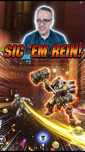 When You Tell Rein to Sic ‘Em 😂 Reinhardt Chases Genji