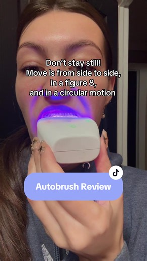 This toothbrush has been a game changer for me! I need autobrush to come out with a version that can brush your tongue, too! Or include a tongue scraper with the bundle please 🙏🏼 #whiteteeth #toothbrush #dental #redlighttherapy #cleanteeth