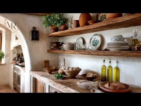 Romantic Rustic Tuscan Kitchen Ideas | Elegant Cozy Vintage Small Cottage Spaces 2026