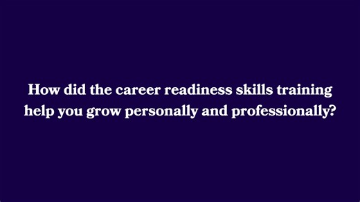 Public speaking, communicating with colleagues at different levels and across companies, and networking are just a few of the skills you'll hone at Year Up United! Hear from our alumni firsthand about how their experience in the program prepared them for their careers. Ready to get started? Link in bio.