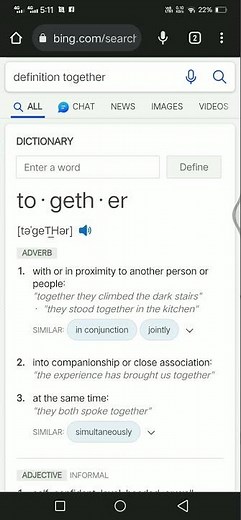 Google Chrome Vs Microsoft Bing Together Definition