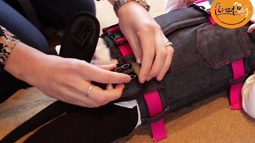 Upsee is the mobility device that lets children with motor impairment stand and walk with the help of an adult. "Since we've been using the Upsee after a few times we can now feel Bethany start to take steps herself and she's starting to weight-bear..." 💜 Learn more about Upsee > www.fireflyfriends.com/upsee | Firefly