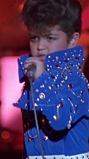 Bruno Mars FP (@brunomarssy) - Bruno Mars as 'Little Elvis' in 'A Honeymoon in Vegas' Movie