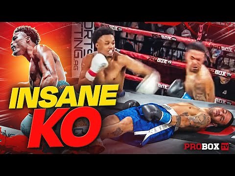 Terrence Williams puts opponent's LIGHTS OUT on Wednesday Night Fights