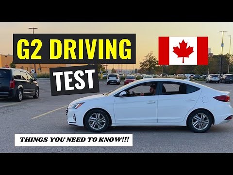 G2 Driving Test Ontario | Parallel Parking, Three Point Turn, Stop Sign, Forward Parking etc. |