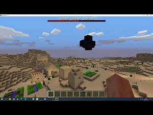 Minecraft Engender Mod The Wither Storm Showcase