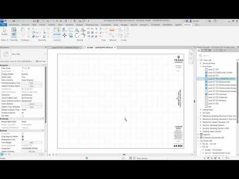02 CASEWORK SHEET VIEW SETUP
