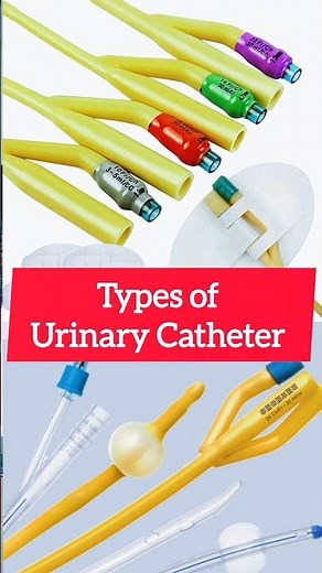types of urinary catheter