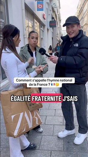 What is the name of the French national anthem? 🇫🇷🤔 #marseille #france #streetinterview #question