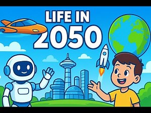How the World Will Look in 2050 👩‍🚀 | Future Predictions for Kids