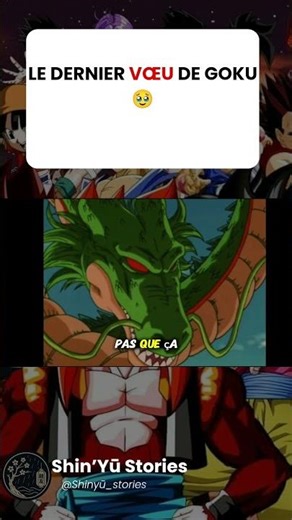 Goku's last wish... and the quietest goodbye in Dragon Ball 💫