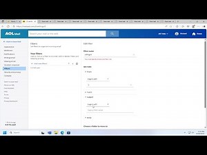 How To Enable Filters on AOL Mail [Guide]