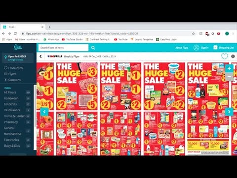 FLIPP WEEKLY FLYER REVIEW | FOOD BASICS | NO FRILLS | THURS OCTOBER 24/2019 TO WED OCTOBER 30/2019
