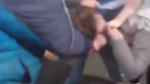 Vicious catfight caught on camera