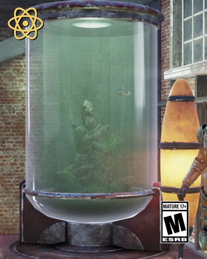 🐟 The Fish Display Tank is perfect for showing off your favorite small or medium fish! ⏰ Leaves the Atomic Shop on April 28. #Fallout76