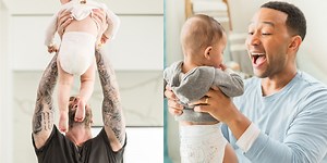 Adam Levine & John Legend Change Their Kids’ Diapers in Pampers’ Super Bowl Ad (Video)