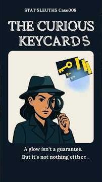 The Curious Keycards STAT SLEUTHS | Case008