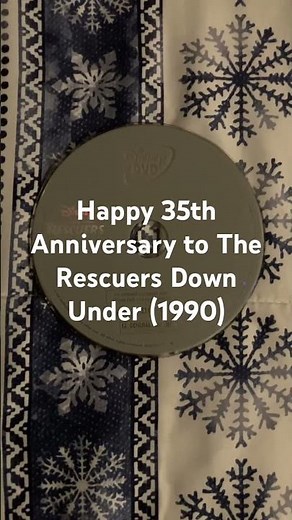 Happy 35th Anniversary to The Rescuers Down Under (1990)