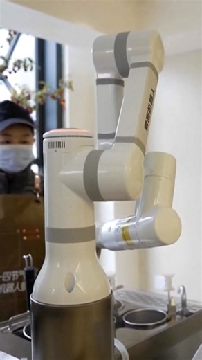 A restaurant run by robots