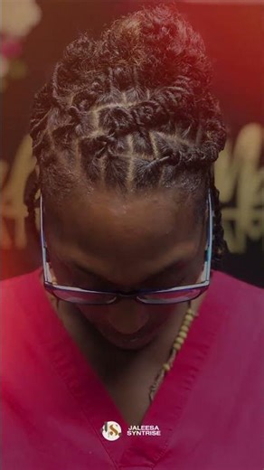 This loc updo did exactly what it needed to do… elevate everything 🔥