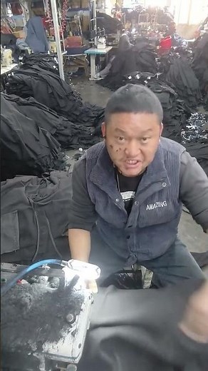 Inside a Pants Making Factory in China 👖🏭