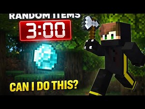 Minecraft’s Hardest Random Item Challenge