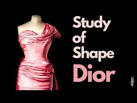 Unveiling the secrets behind a Dior Gown (fun reconstruction, draping, pattern making)