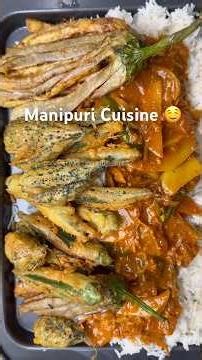 Tin Fish Curry + Singju + Bora 🤤🔥 Authentic North East Food #shorts