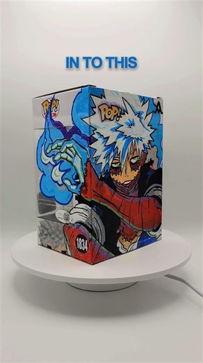 Dabi 1-of-1 Funko Pop #mha #mhacommunity #anime #custom