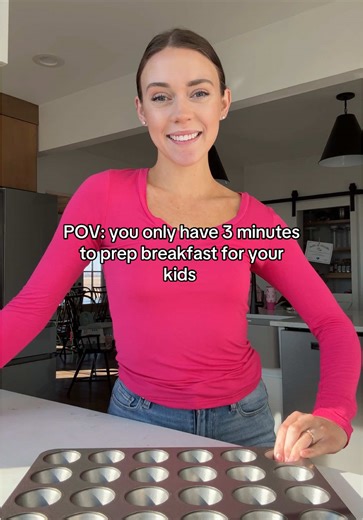 Easy Pancake Bites Recipe in Muffin Cups