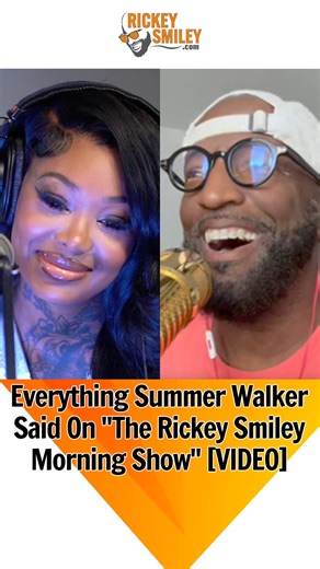 Watch our interview with the beautiful and the talented Summer Walker!!!!! #RickeySmileyMorningShow #SummerWalker #RickeySmiley #Interview #RSMS | Rickey Smiley