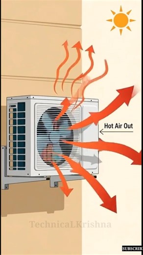 AC Room Ko Thanda Nahi Karta 😱 | Split AC Ka Asli Science #shorts #airconditioner