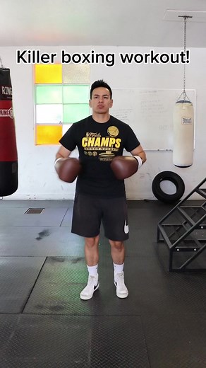 1M views · 42K reactions | Check out my boxing program for more workouts like this! Link in bio! #boxinglife #boxingtraining #boxing #workout #homeworkout #gym | Boxing With Eddie | Facebook