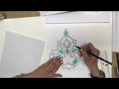 Persian Patterns 1: Star Toranj