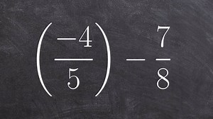 How to subtract fractions with unlike denominators