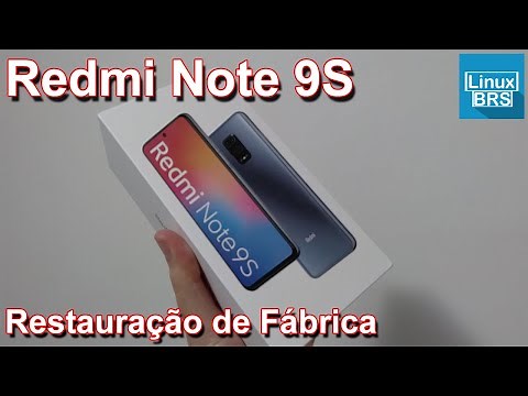 Xiaomi Redmi Note 9S - formatação de fábrica (como formatar)
