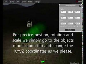 Terror Engine Basics: Object Movement And Scale Tutorial #4