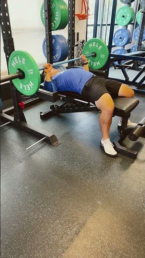 BB bench Press (isometric hold)