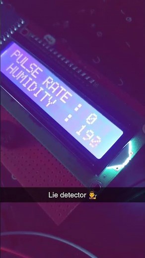 ARDUINO LIE DETECTOR | Arduino project | #arduinoproject #liedetector #arduino #shorts #viralshort