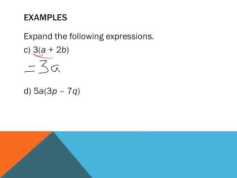 Year 8: Expanding Brackets