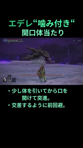 エデレの噛みつきが全部同じに見える人へ。拘束・突進・連続の見極め方まとめ【エルデンリングDLC】